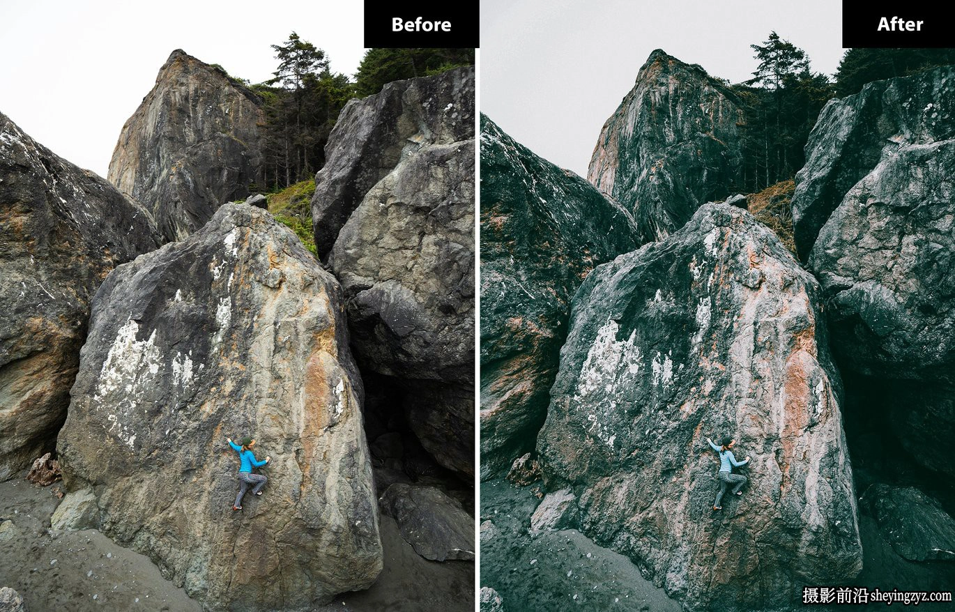 电影风光lr预设及手机版lr预设 Loupo liminance Lightroom Presets