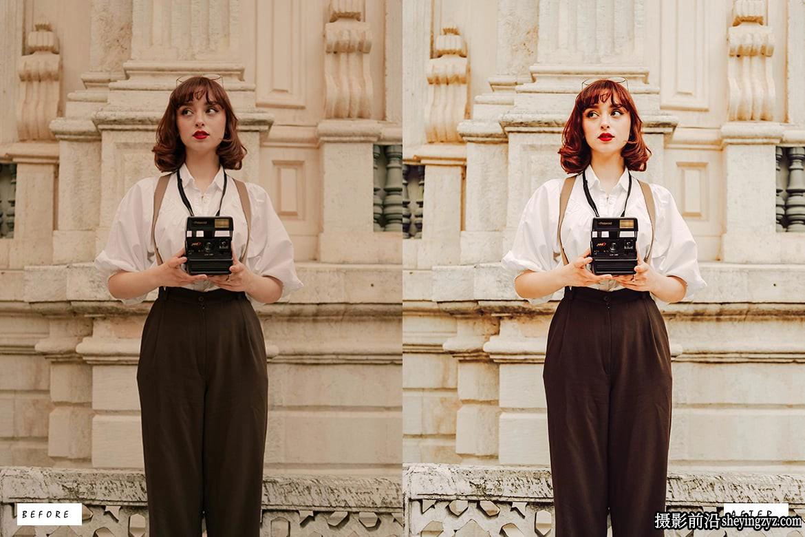 12种免费时尚电影胶片人像LR预设 Pure White Lightroom Presets