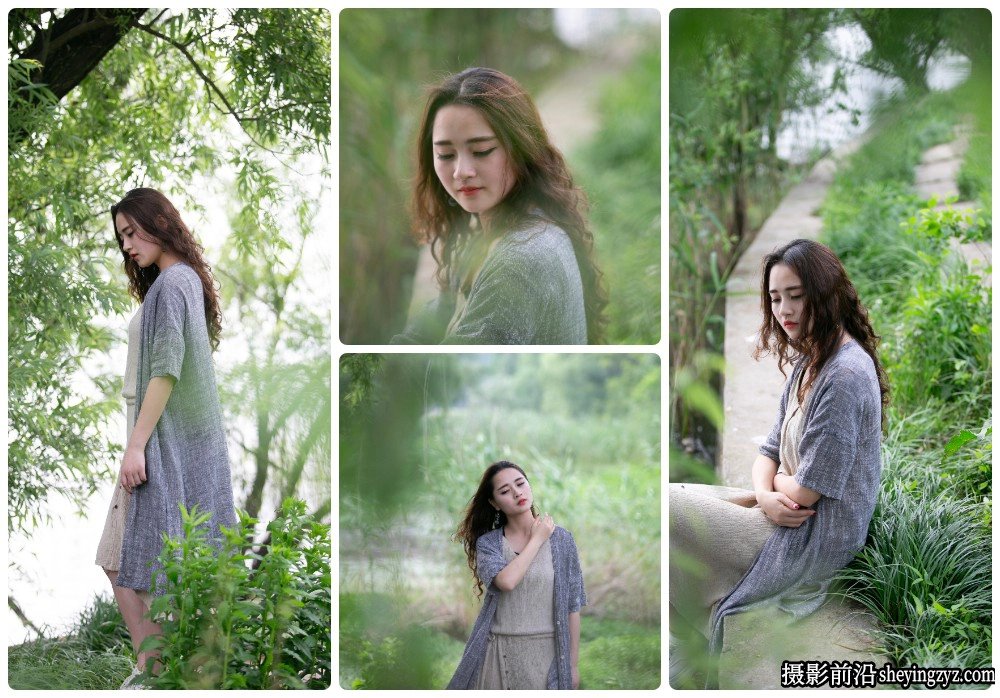 清新小美女人像摄影RAW原图后期调色练习原图素材37张