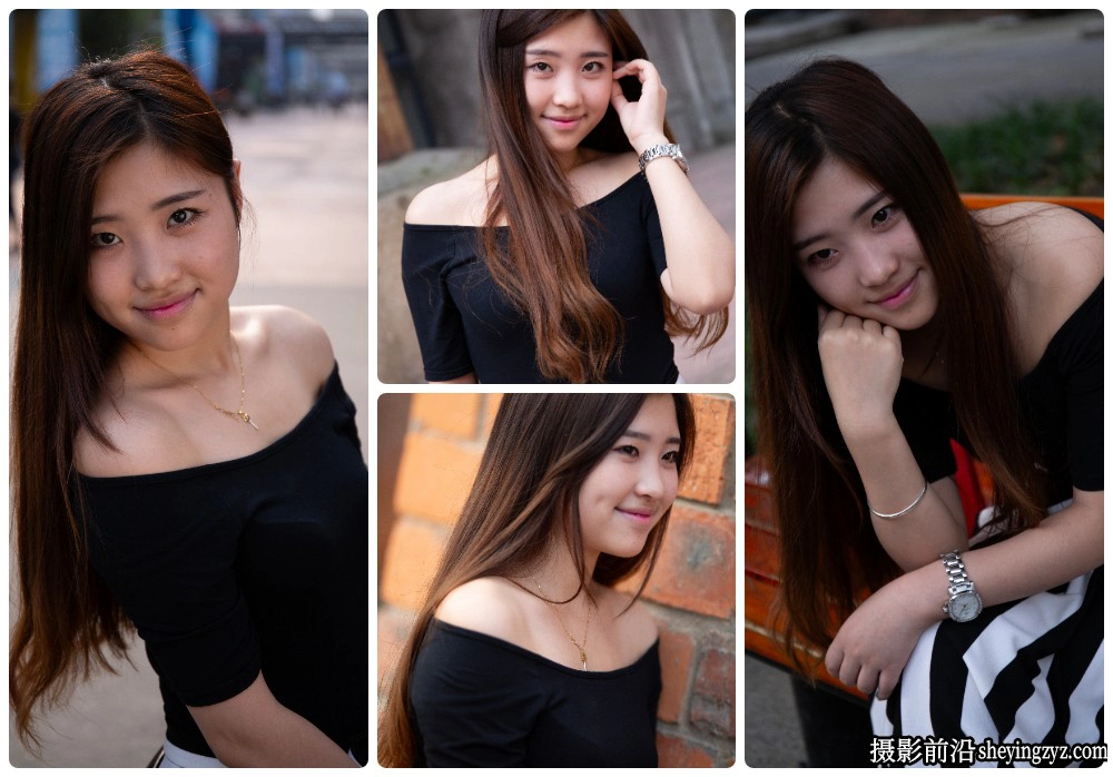 外拍街拍漂亮甜美大美女人像摄影RAW原图素材14张