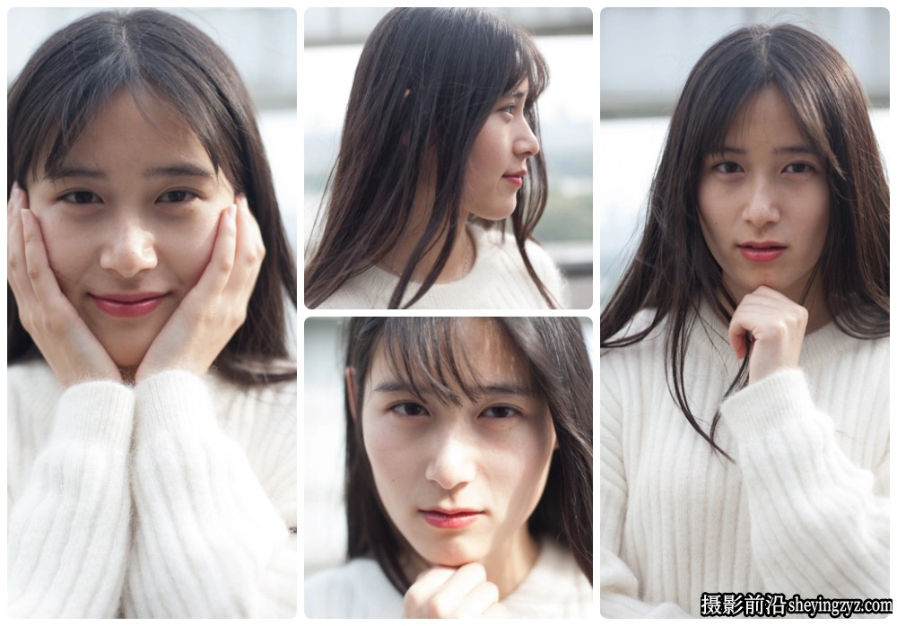 小清新美女人像摄影后期修图调色练习RAW原图素材10张