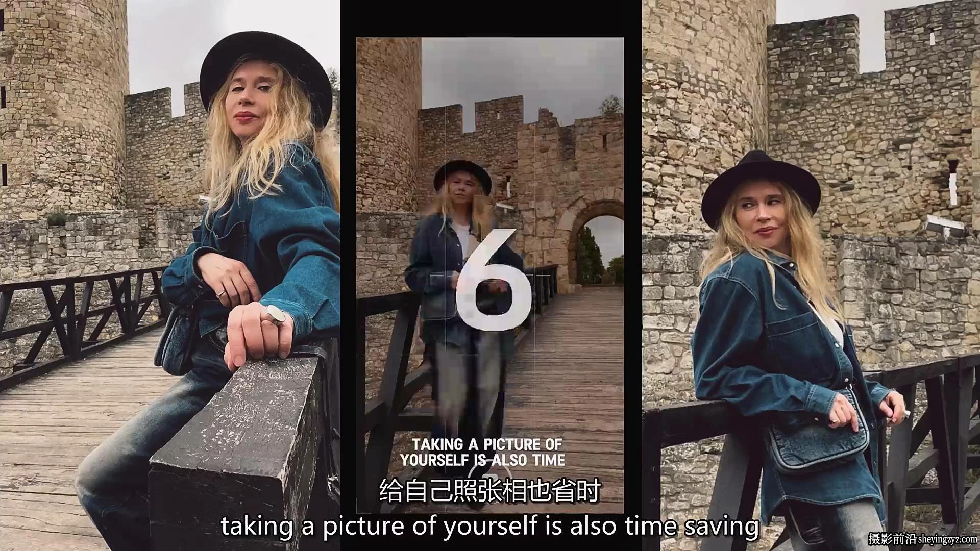 Victoria Smolyanitskaya-网红iPhone自拍摆姿摄影全攻略教程-中英字幕