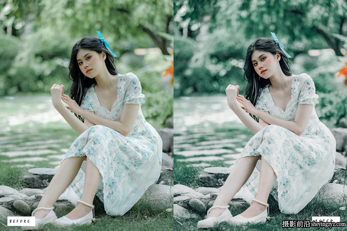 10种情绪电影人像Lightroom预设 Moody Green Lightroom Presets