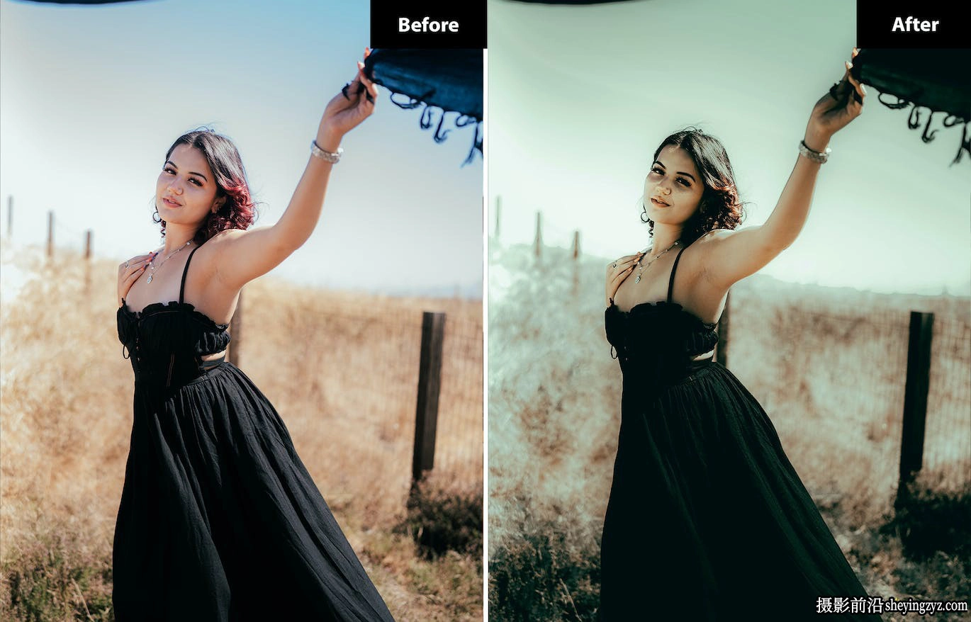 户外电影人像免费Lr预设/手机lr预设 Clean Sky Lightroom Presets