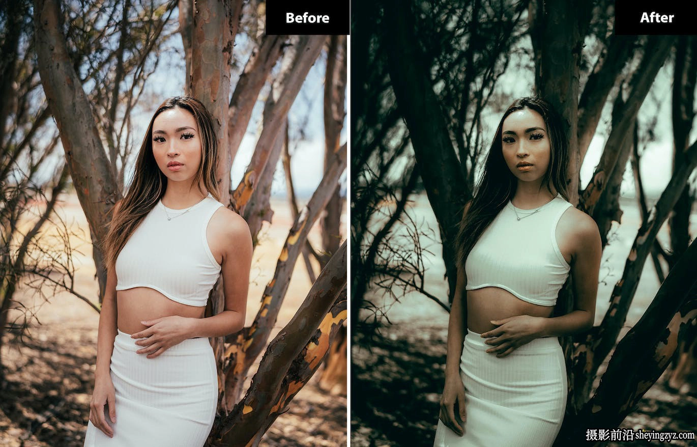 户外电影人像免费Lr预设/手机lr预设 Clean Sky Lightroom Presets