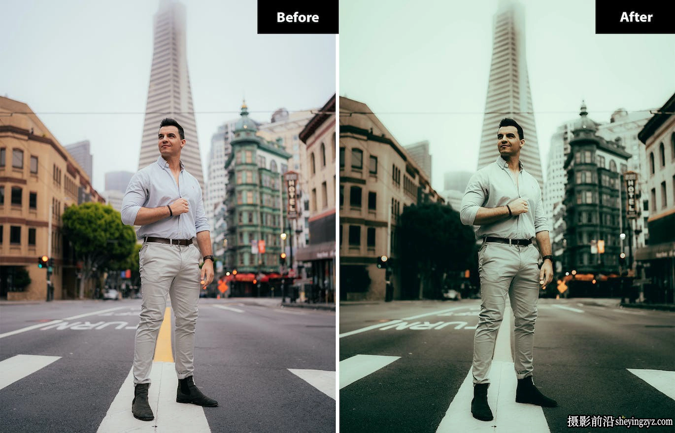 户外电影人像免费Lr预设/手机lr预设 Clean Sky Lightroom Presets