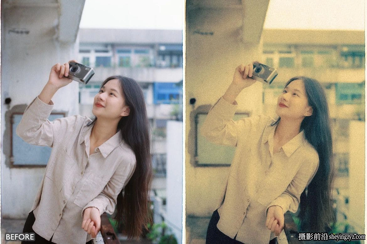 老式复古颗粒胶片LR预设 Vintage Retro Film Look Lightroom Preset