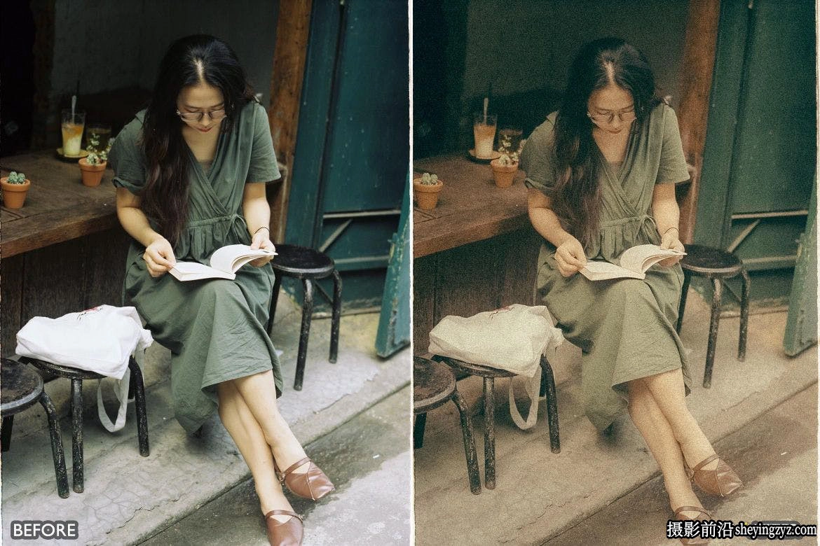 老式复古颗粒胶片LR预设 Vintage Retro Film Look Lightroom Preset