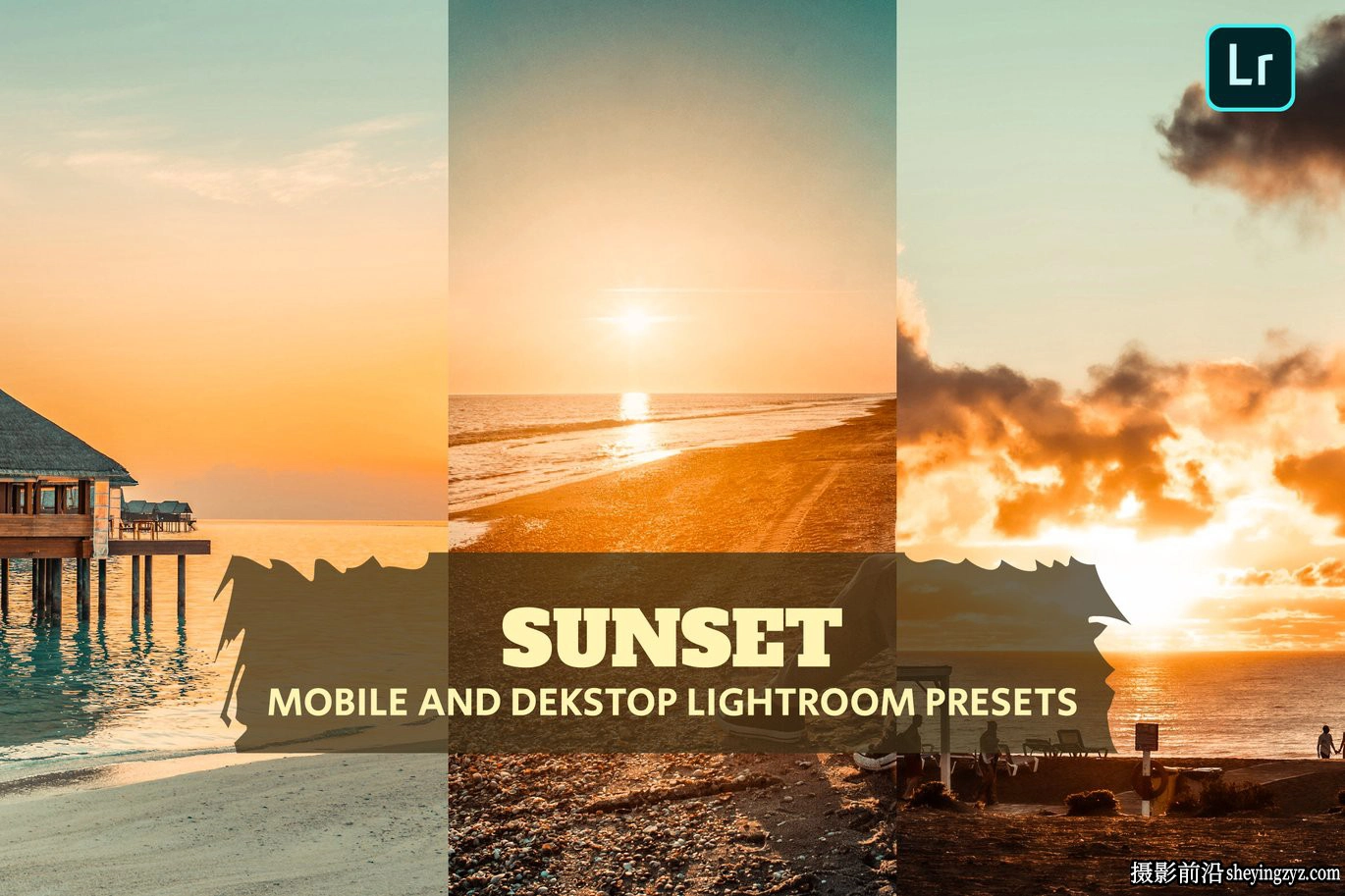 黄金时段电影风光lr预设及手机版lr预设 Sunset Lightroom Presets