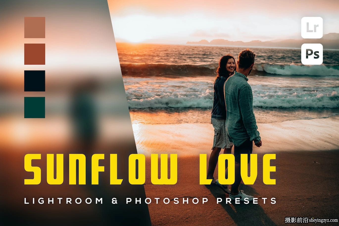 黄昏浪漫情侣人像LR预设及手机lr预设 Love Lightroom Presets