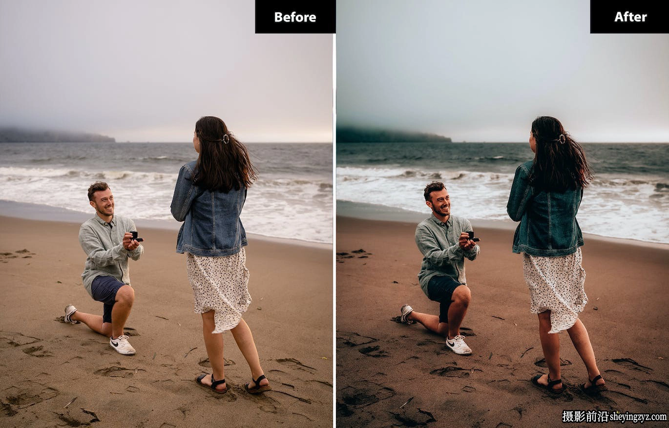 黄昏浪漫情侣人像LR预设及手机lr预设 Love Lightroom Presets
