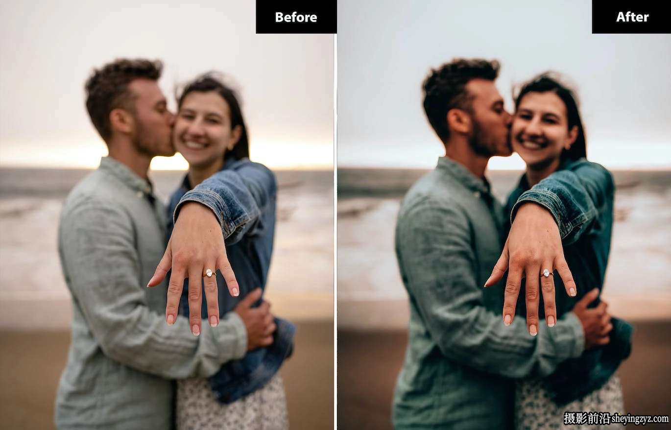 黄昏浪漫情侣人像LR预设及手机lr预设 Love Lightroom Presets