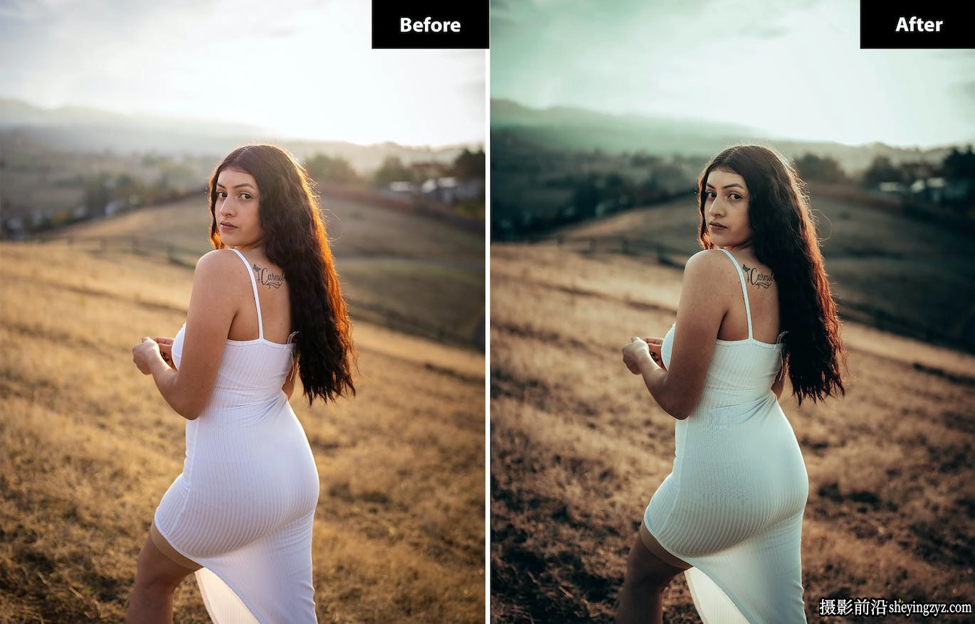 INS网红电影人像Lr预设及手机版lr预设 Daffodil Lightroom Presets