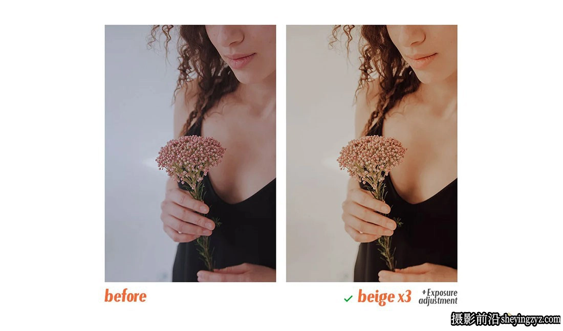 质感米色情绪电影人像Lr预设/手机版lr预设 Beige Lightroom Presets