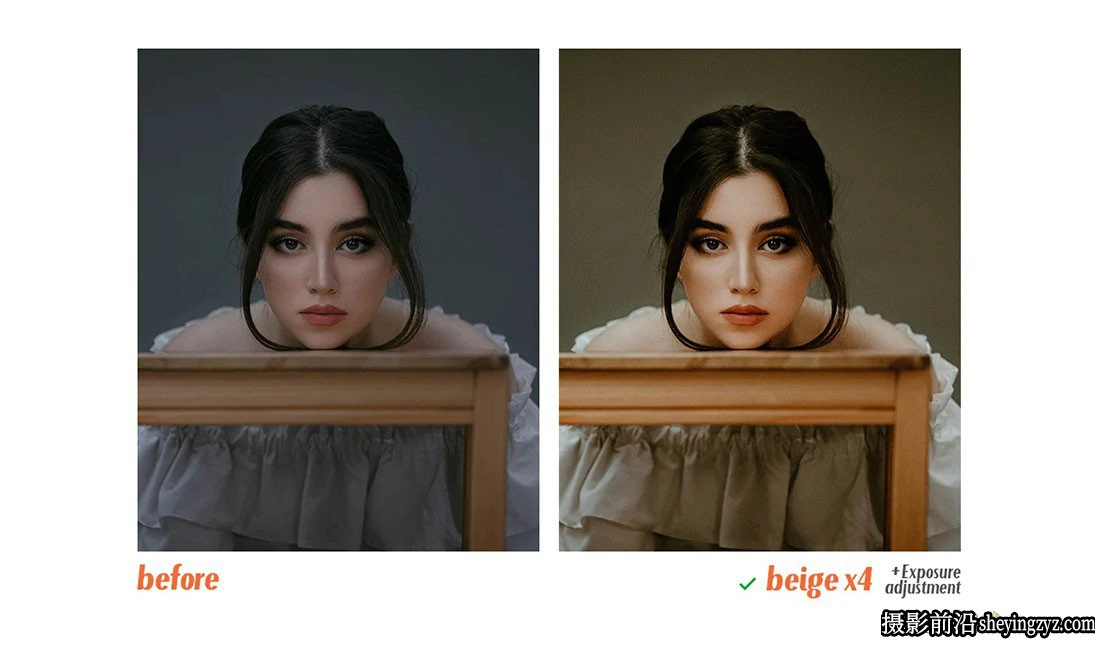 质感米色情绪电影人像Lr预设/手机版lr预设 Beige Lightroom Presets