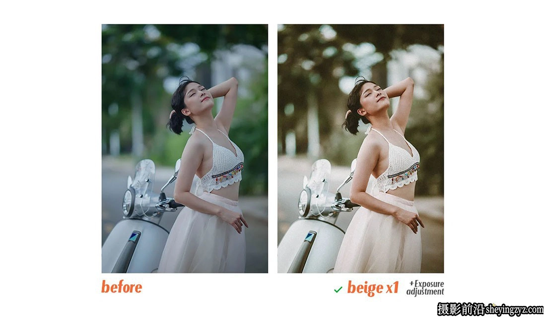 质感米色情绪电影人像Lr预设/手机版lr预设 Beige Lightroom Presets