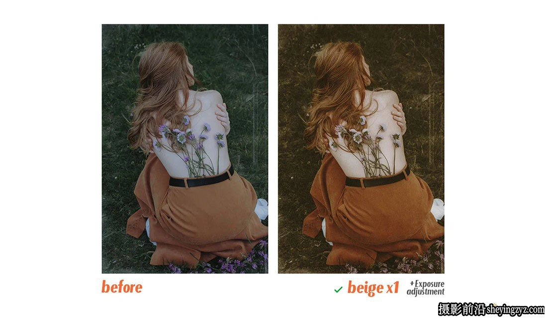 质感米色情绪电影人像Lr预设/手机版lr预设 Beige Lightroom Presets