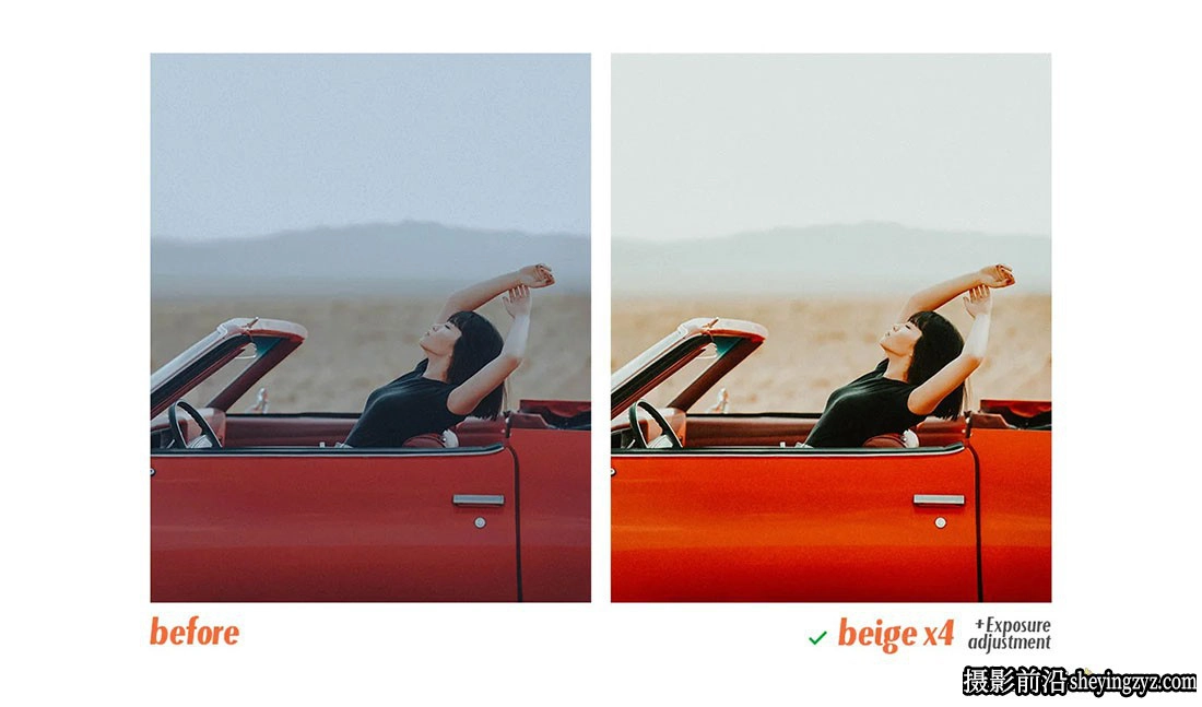 质感米色情绪电影人像Lr预设/手机版lr预设 Beige Lightroom Presets