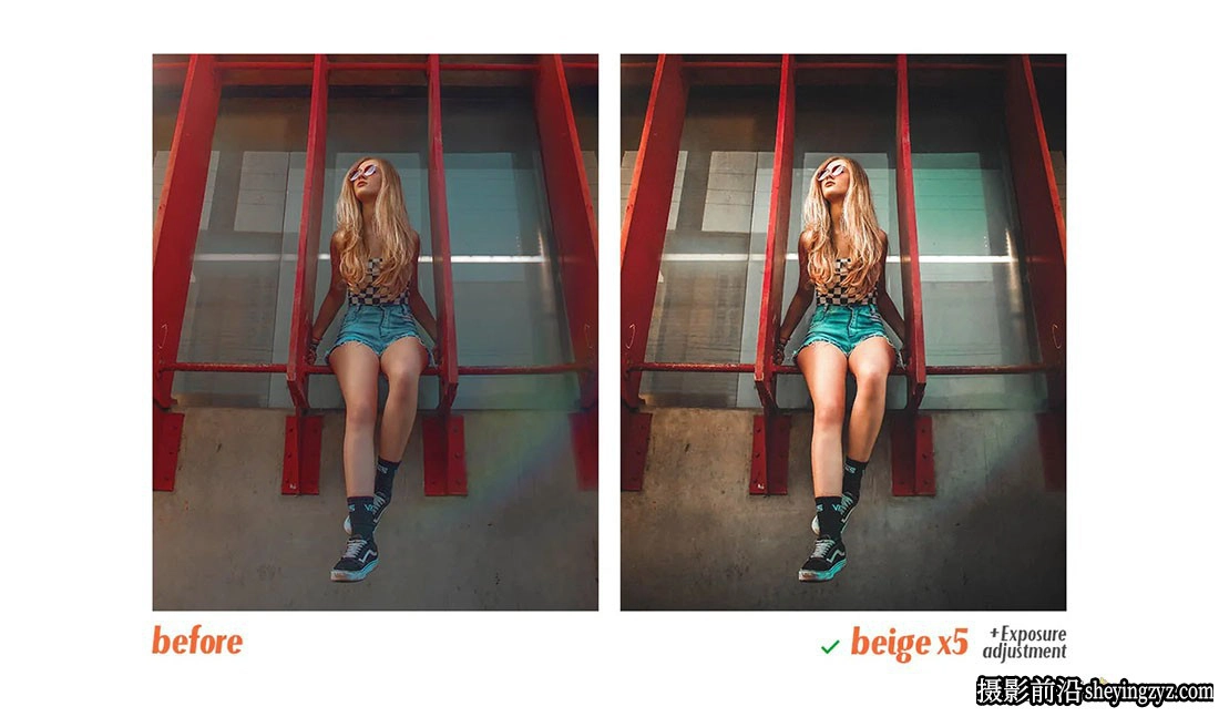 质感米色情绪电影人像Lr预设/手机版lr预设 Beige Lightroom Presets