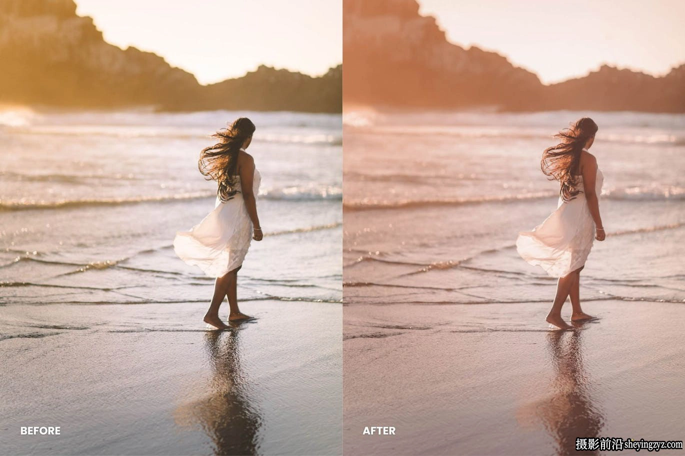 梦幻日落暮色人像Lr预设及手机版lr预设 Sunset Lightroom Presets