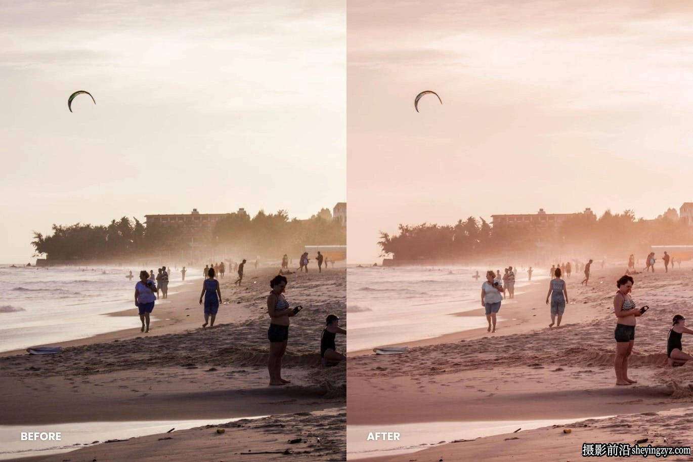 梦幻日落暮色人像Lr预设及手机版lr预设 Sunset Lightroom Presets