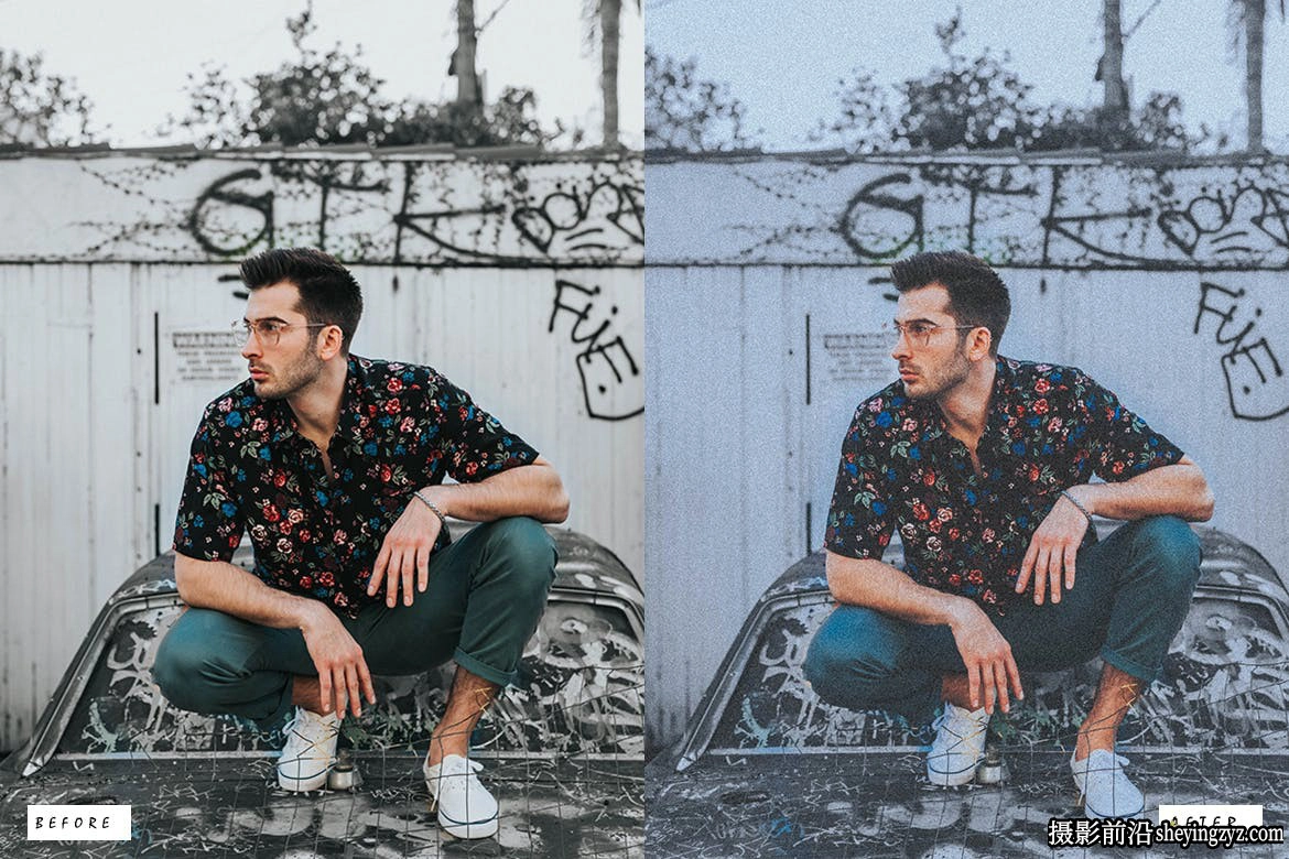 10种复古电影颗粒胶片人像LR预设 Vintage Summers Lightroom Presets