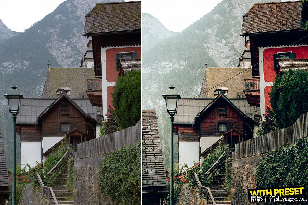 电影风光Lr预设/手机版lr预设 ARTA- Hallstatt Lightroom Presets