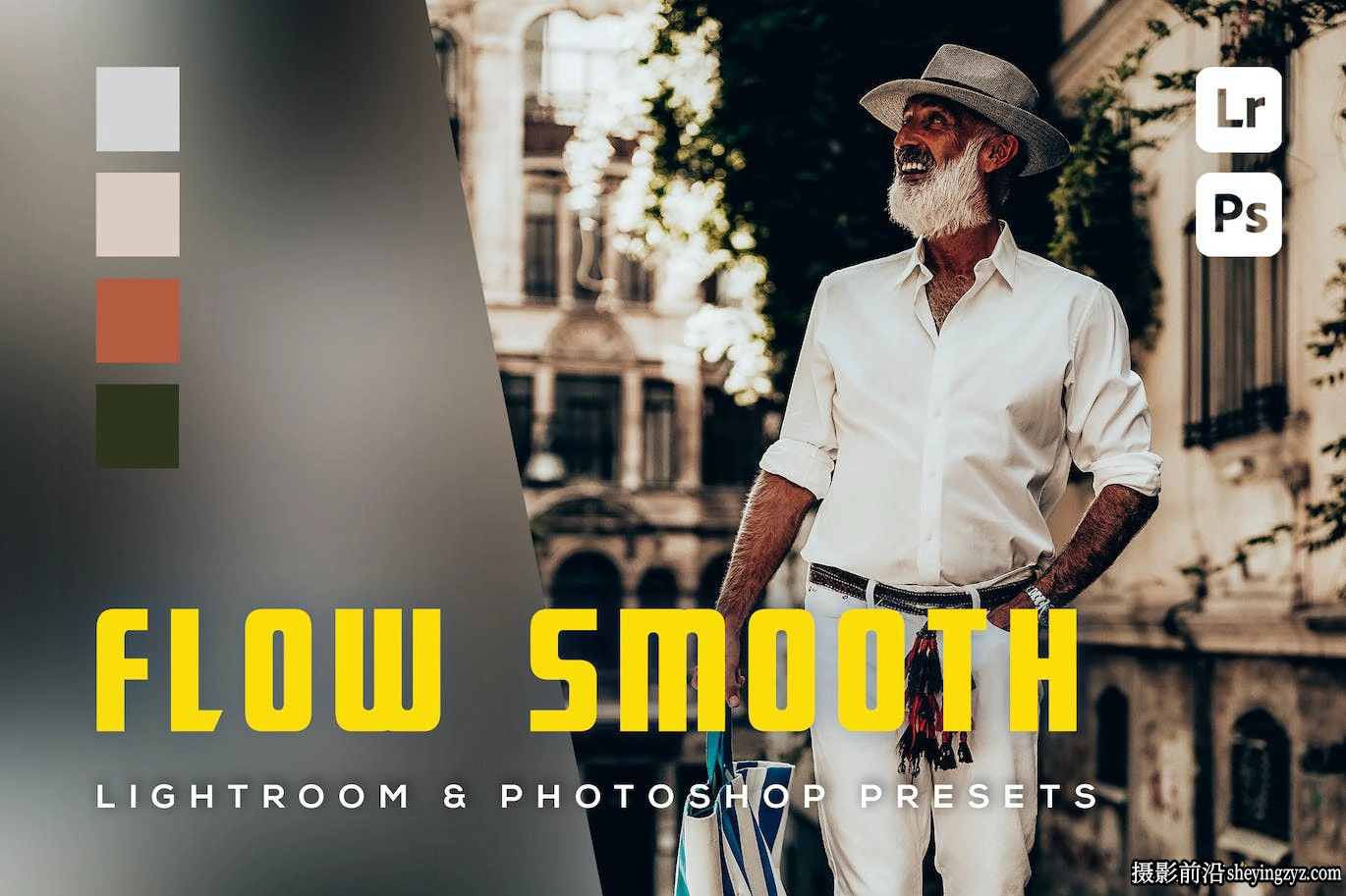纪实摄影免费Lr预设及手机版lr预设 Flow Smooth Lightroom Presets