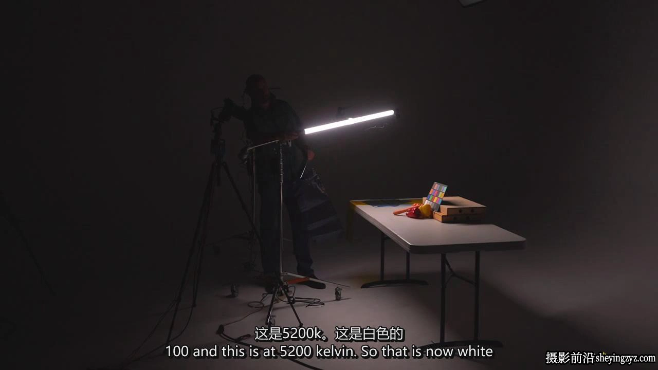 摄影师Mark Wallace工作室摄影棚恒光人像布光完整教程-中英字幕