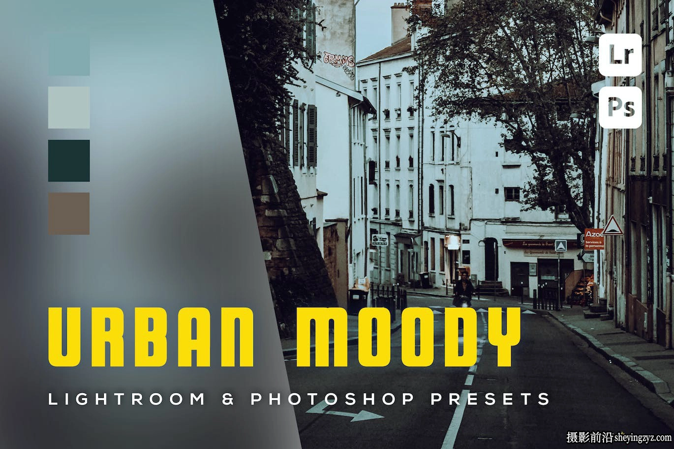 城市街头摄影Lr预设及手机版预设 6 Urban Moody Lightroom Presets