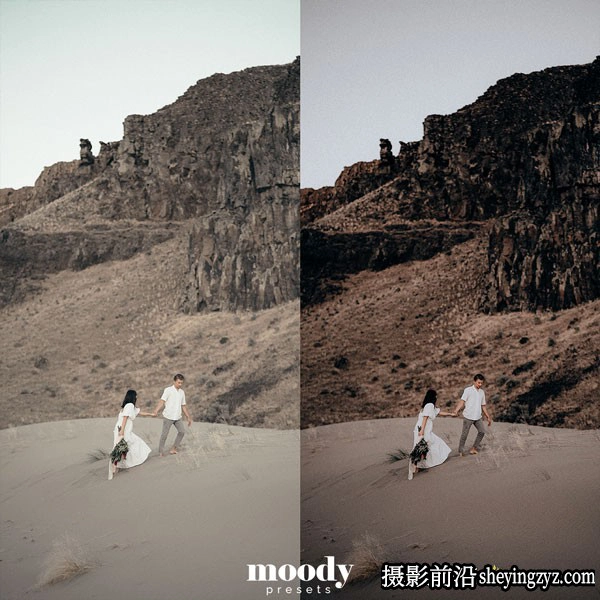 电影婚礼跟拍Lr预设及手机版lr预设 Moody Presets - Moody Rich Presets