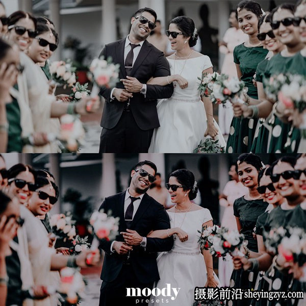 电影婚礼跟拍Lr预设及手机版lr预设 Moody Presets - Moody Rich Presets