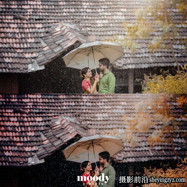 电影婚礼跟拍Lr预设及手机版lr预设 Moody Presets - Moody Rich Presets