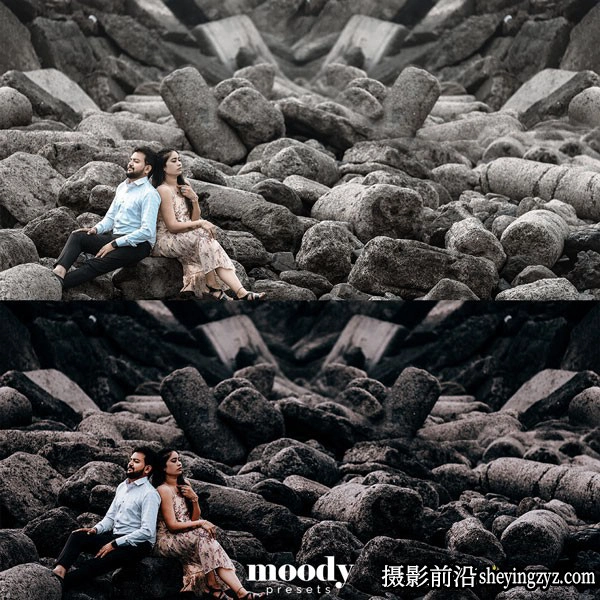 电影婚礼跟拍Lr预设及手机版lr预设 Moody Presets - Moody Rich Presets