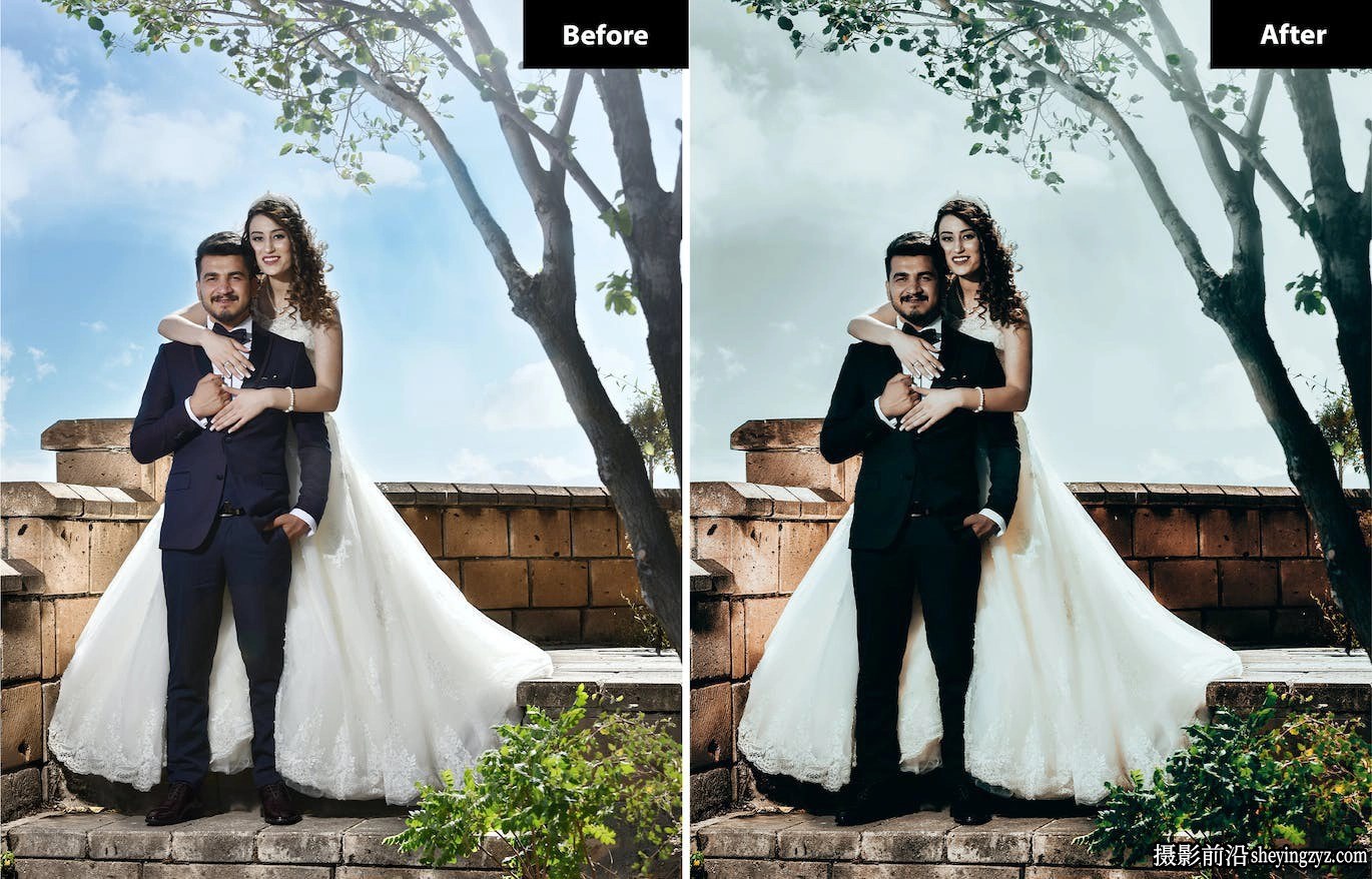 电影婚礼调色Lr预设/手机版lr预设 Earthy Lightroom Presets