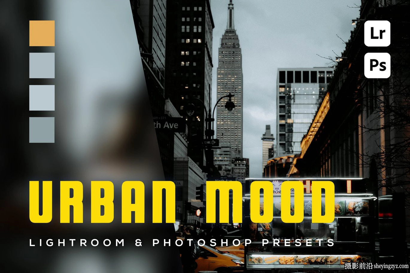 城市街头摄影电影风光lr预设及手机lr预设 Urban Lightroom Presets