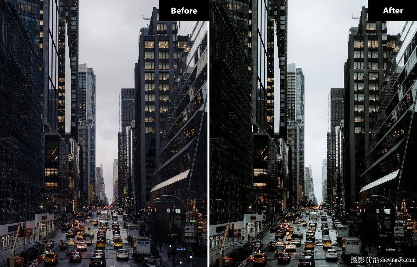 城市街头摄影电影风光lr预设及手机lr预设 Urban Lightroom Presets
