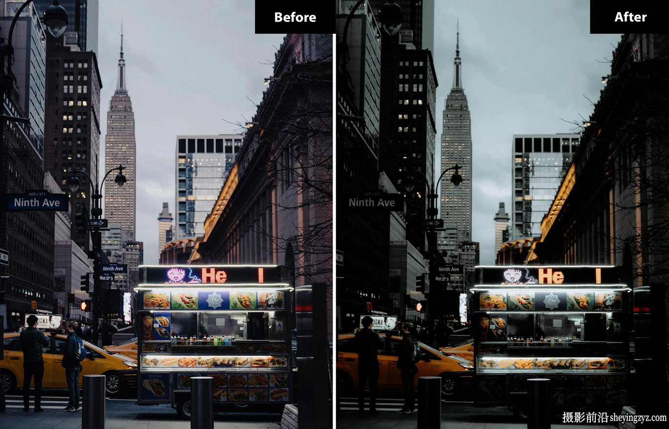 城市街头摄影电影风光lr预设及手机lr预设 Urban Lightroom Presets