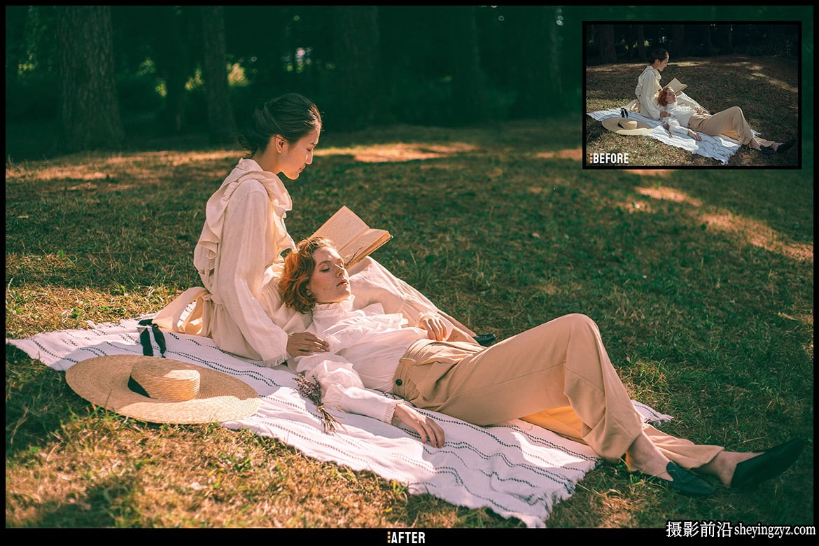 磨砂胶片电影人像lr预设/手机预设 Matte Blogger Lightroom Presets