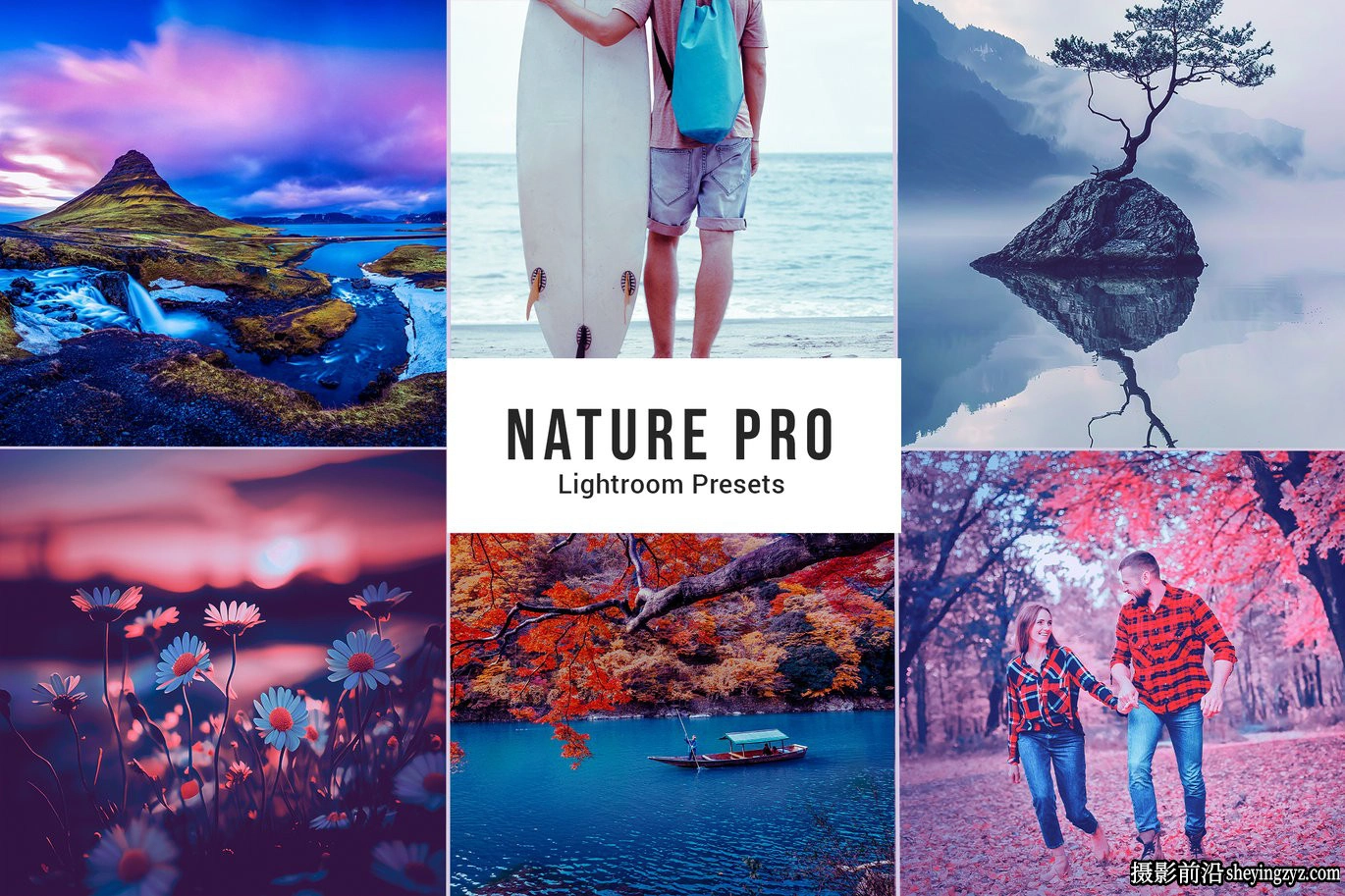 25种唯美梦幻自然风光Lightroom预设 Nature Pro Lightroom Presets