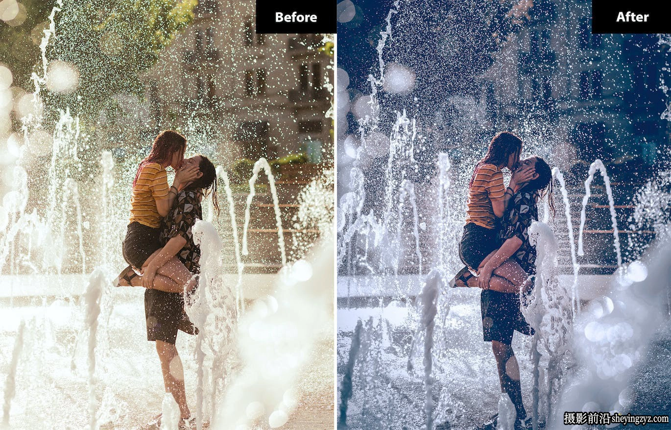 蓝调街拍电影人像Lr预设手机版lr预设 Warm Blue Lightroom Presets