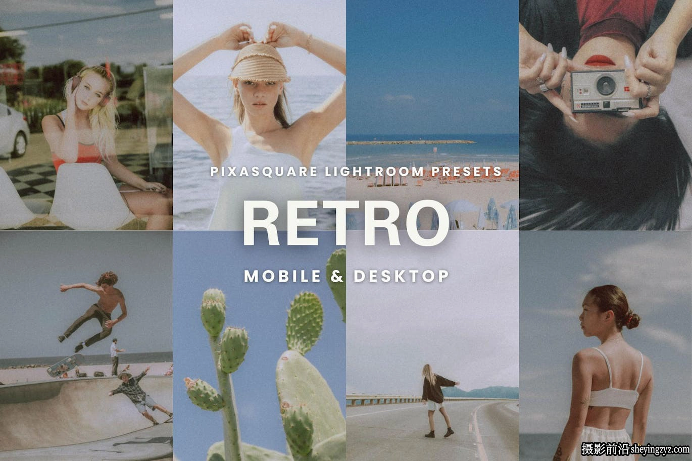 复古电影胶片人像lr预设及手机版lr预设 Retro Lightroom Presets
