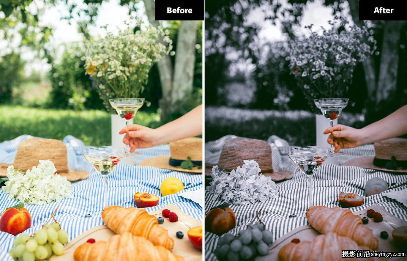 黑暗情绪电影色调Lr预设及手机版lr预设 Moment Lightroom Presets