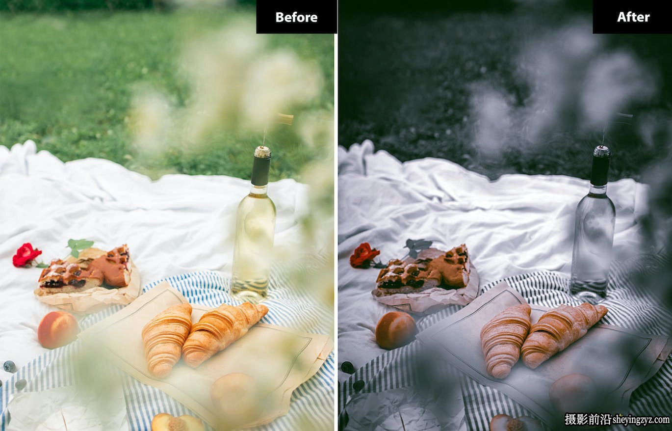 黑暗情绪电影色调Lr预设及手机版lr预设 Moment Lightroom Presets