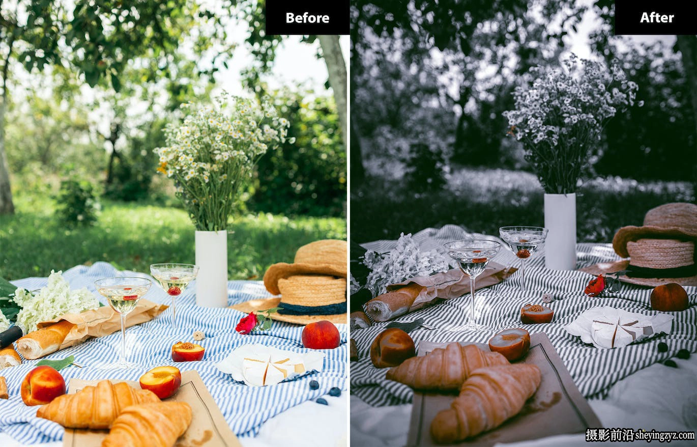 黑暗情绪电影色调Lr预设及手机版lr预设 Moment Lightroom Presets