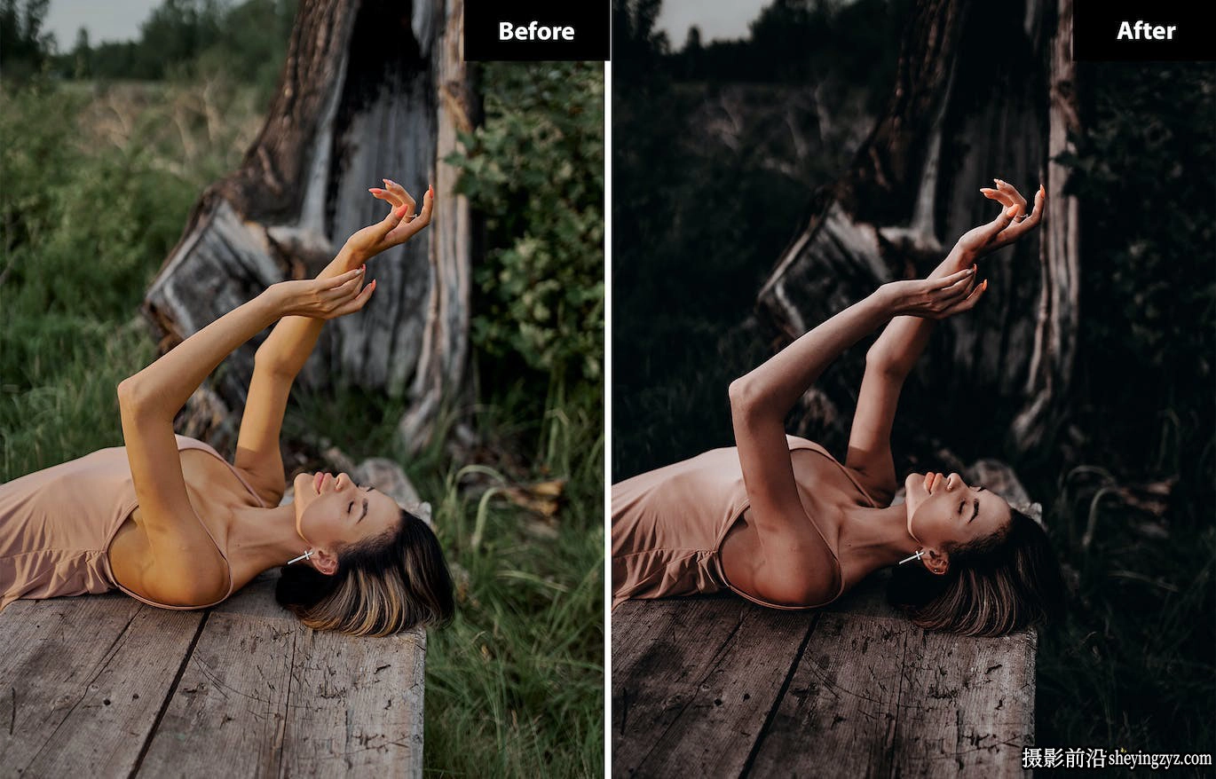 休闲露营电影人像Lr预设及手机版lr预设 Shaded Lightroom Presets
