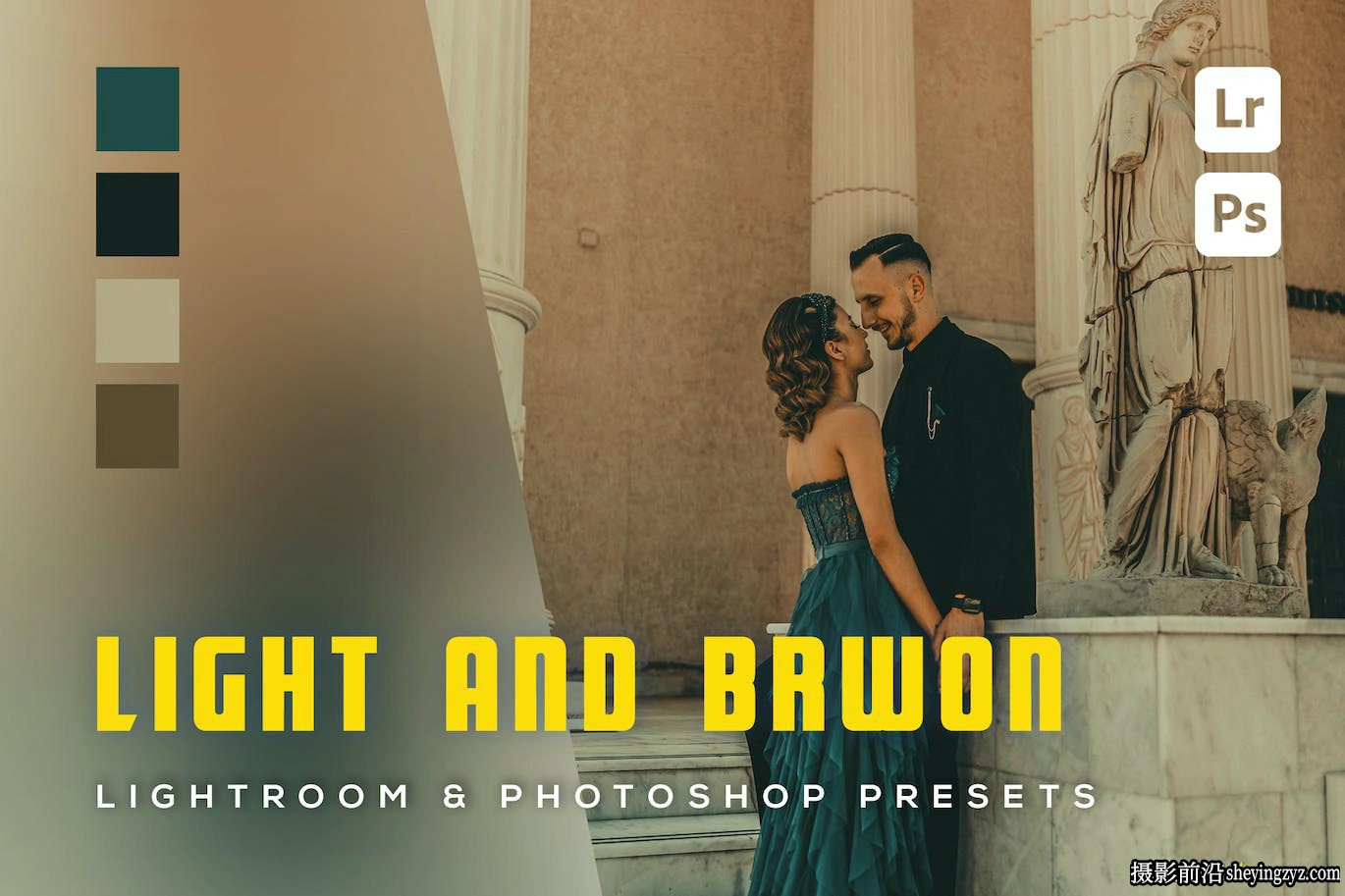 情绪电影人像Lr预设/手机预设 Light and Brown Lightroom Presets