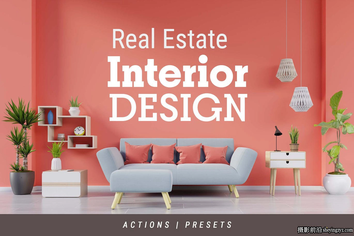 40种完美室内摄影后期调色Lightroom预设 Interior Design Presets