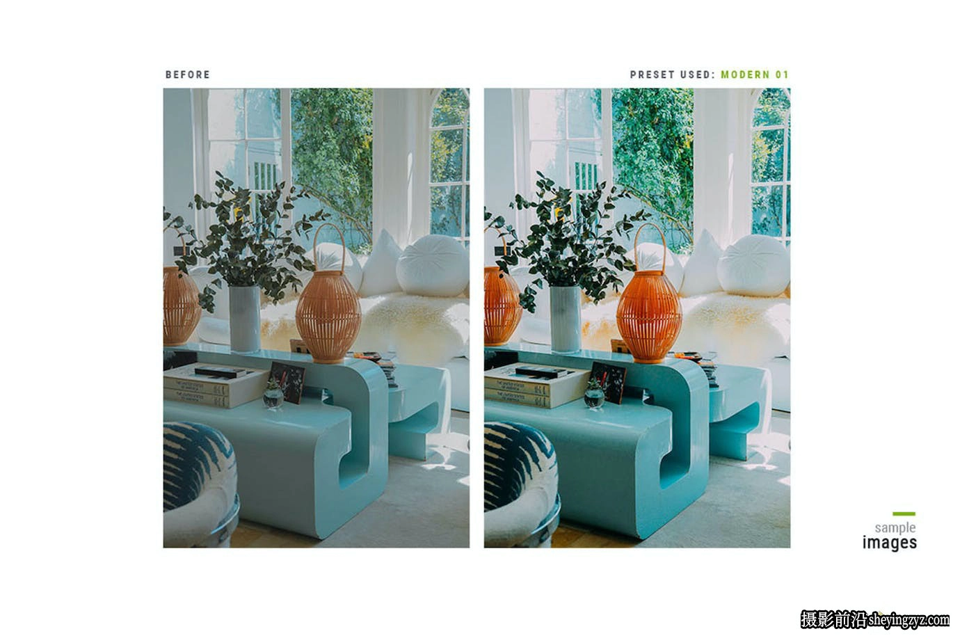 40种完美室内摄影后期调色Lightroom预设 Interior Design Presets
