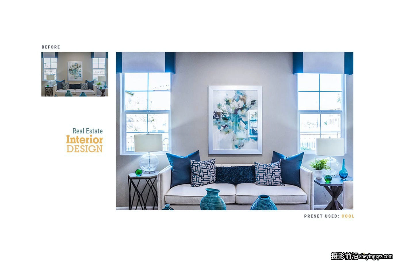 40种完美室内摄影后期调色Lightroom预设 Interior Design Presets